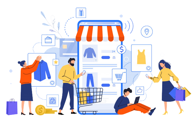 El e-commerce solo se refiere a la transacción de bienes y servicios entre un comprador