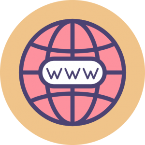 El dominio web es lo que las personas escriben para acceder a tu sitio, y apunta el navegador web hacia el servidor que almacena esos recursos.